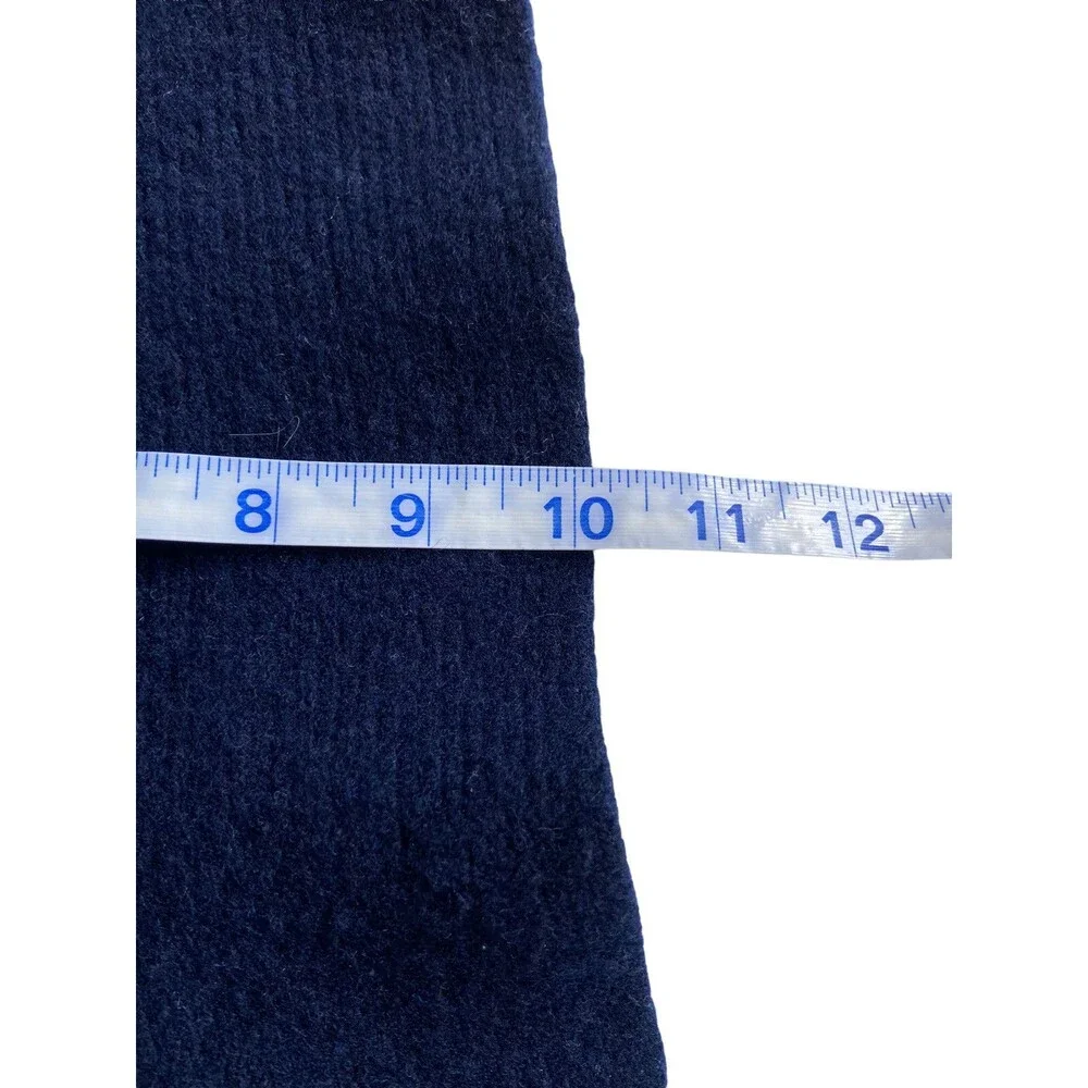 Vintage Donaldson Walt Disney Company‎ Mickey Mouse Lambswool Scarf Navy Blue